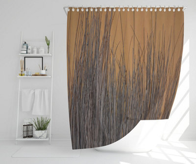 broom stick on the wall (Shower Curtain) / Default Title Price Comparisons | Compare The Build