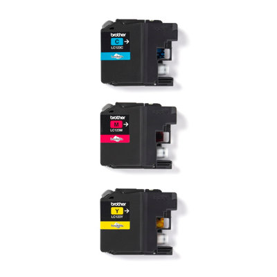 Brother LC-123 Ink Cartridge Rainbow Pack - LC123RBWBP