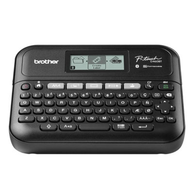 Brother PT-D460BT Versatile Desktop Label Printer P-Touch Desktop ...