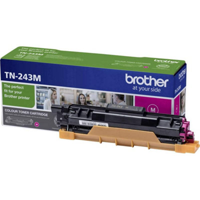 Brother TN-243M Toner Cartridge, Magenta, Single Pack, Standard Yield ...