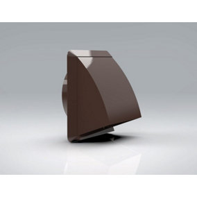 Brown 125mm Cowl with Gravity Flap