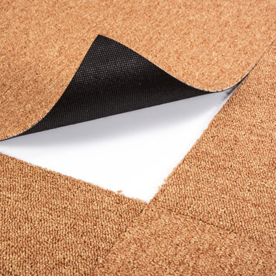 Brown Carpet Tiles Heavy Duty 20 Piece 5SQM Commercial Office Home Shop Retail Flooring Price Comparisons | Compare The Build