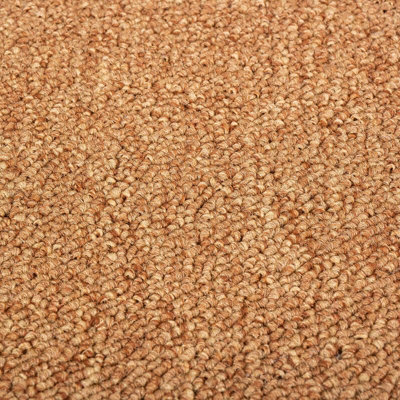 Brown Carpet Tiles Heavy Duty 20 Piece 5SQM Commercial Office Home Shop Retail Flooring