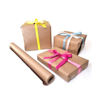 Brown ECO Kraft Paper Roll (900mm x 20M) - Biodegradable & Recyclable ...