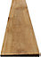 Brown Feather Edged Fencing Boards - Pack of 10 (L)30cm/12inches x (W)125mm/5inches x (T)11mm Pressure Treated