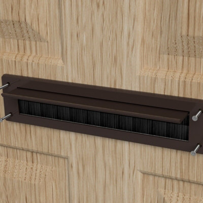 Wood Stormguard Draught Excluder Premium Bottom Door Seal Strip Paintable  914mm