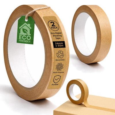 Afplaktape / Schilderstape 24mm X 40mtr - Sterke Hechting - Laat Geen Sporen Achter