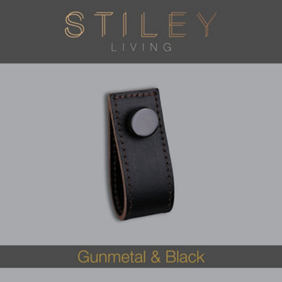 Brown Leather Handle With Knurling Fixing - Gunmetal Price Comparisons | Compare The Build
