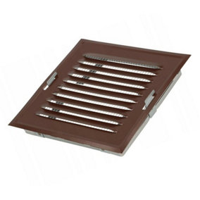 Brown Metal Air Vent Grille 164mm x 164mm
