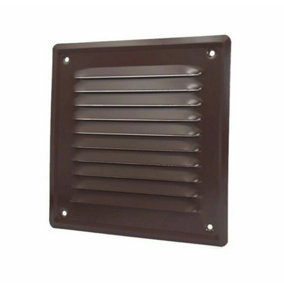 Brown Metal Air Vent Grille 165mm x 165mm