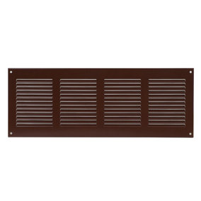 Brown Metal Air Vent Grille 400mm x 150mm