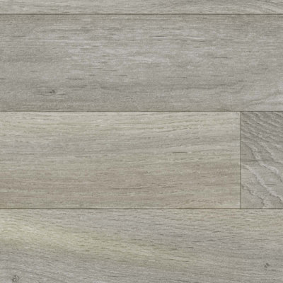 Brown Modern Wood Effect Anti-Slip Vinyl Flooring For Kitchen, Bathroom ...