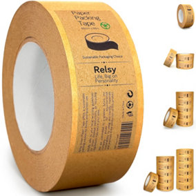Brown Paper Tape Packing Tape 48mm x 66m Pack of 1