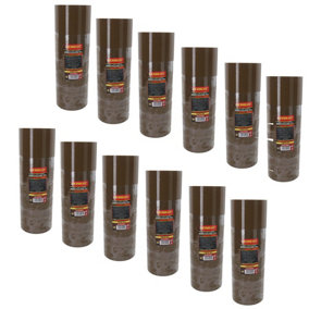 Brown Parcel Packaging Tape 75mm x 68 Metres per Roll Sealing Heavy Duty 48 Rolls