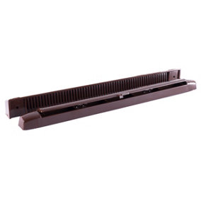 Brown Window Trickle Vent 265mm