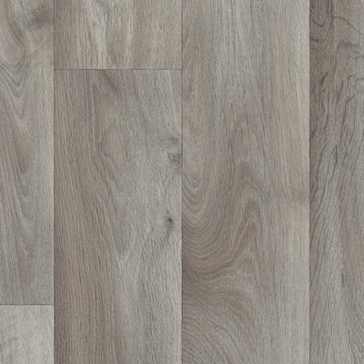 Brown Wood Effect Anti-Slip Vinyl Flooring For LivingRoom, Kitchen, 2.4mm Cushion Backed Vinyl Sheet-5m(16'4") X 4m(13'1")-20m² Price Comparisons | Compare The Build