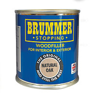 Brummer Wood Filler Natural Oak 700g - The Original And Still The Best