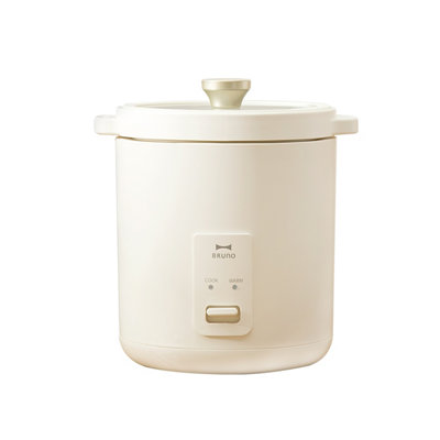 BRUNO Compact Rice Cooker - Ivory | DIY at B&Q