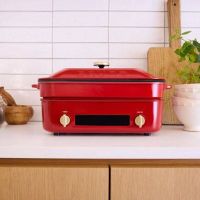 BRUNO Digital Hot Plate BOE123 Red
