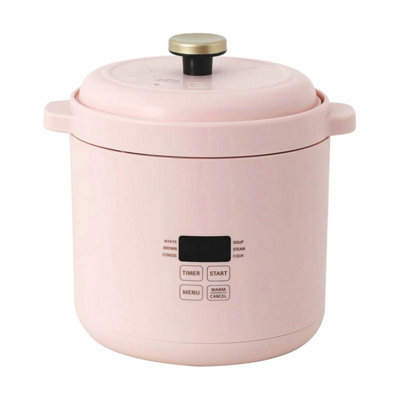 BRUNO Mini Digital Rice Cooker BOE127 - Pink