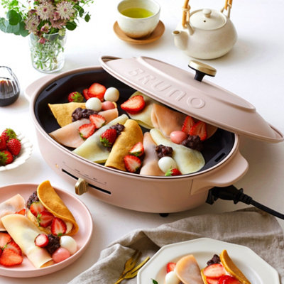 キッチン家電 BRUNO Oval Hot Plate BRUNO Oval Hot Plate – Afterwork Grocery 優質廚具家品專賣店