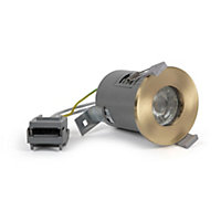 Brushed Brass GU10  Fire Rated Downlight - IP65 - SE Home