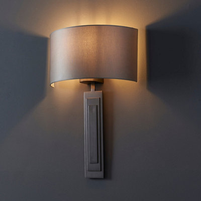 Half shade on sale wall light