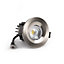 Brushed Chrome 10W LED Downlight - Warm & Cool White - Dimmable IP65 - SE Home