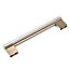 Brushed Nickel Keyhole Boss Bar Handle 160mm 16mm Bar Thickness Kitchen Cabinet Drawer Door Pull Silver Grey