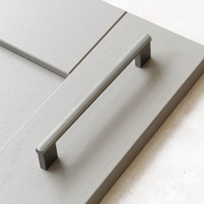 Brushed Nickel Kitchen Cabinet Knurled T Bar Handle 160mm Bathroom Bedroom Cupboard Drawer Door Furniture Wardrobe Price Comparisons | Compare The Build