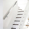 Brushed Stainless Steel Square Stair Handrail Kit 275 cm