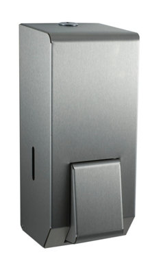 Brushed stainless steel wall mounted liquid soap dispenser 900ml