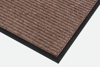 Brushway Entrance Mat 120 x 180cm Brown