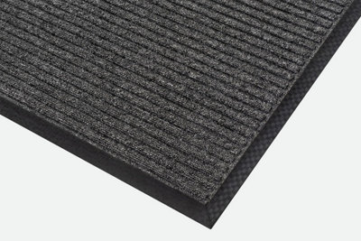 Brushway Entrance Mat 120 x 180cm Charcoal