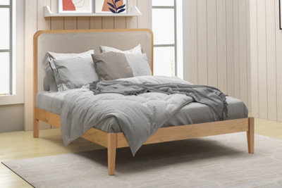 Brynford Double 4ft 6 Solid Oak Bed Frame