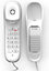 BT Duet 210 Corded Telephone, White