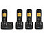 BT XD56 Cordless Dect Phone - Quad Set With Answerphone