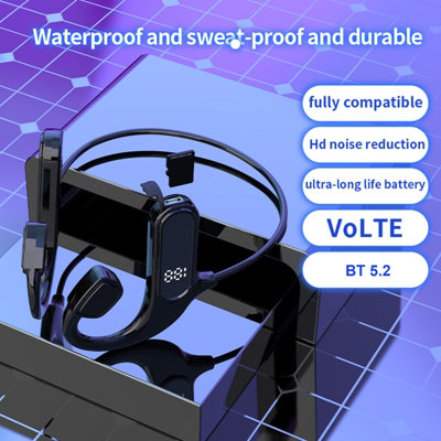 BT5.2 Sports Headset: Comfortable to Wear, Clear Calls, Painless to Wear