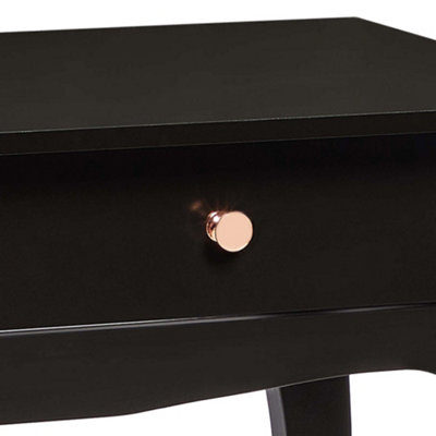 black brown ikea dressing table Mendocino Dresser - Black Oak main image 1