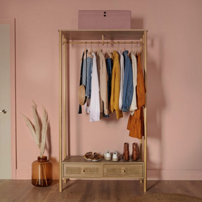 Freestanding Scandi Clothes Storage Rack - Tower