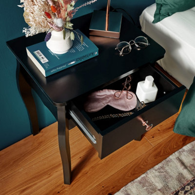 2 clearance black nightstands