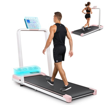 BTM Folding Treadmill with Handrail, 1 To 10km/h Speed, LED Display ...
