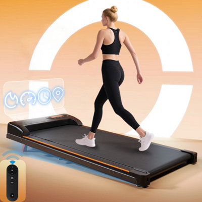 BTM Folding Under Desk Walking Treadmill, 1 To 6km/h, Low Noise 