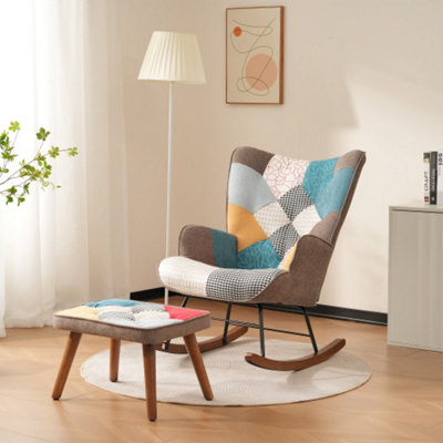 BTM Rocking Chairs Leisure Chairs Front and Rear Rocking Chairs with ...