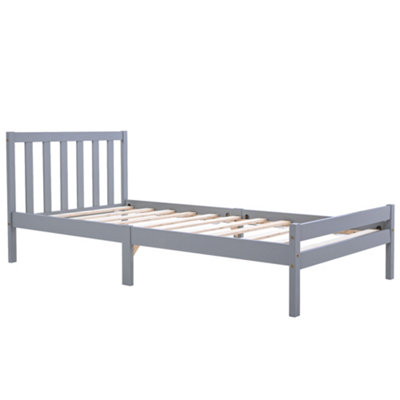 BTM Wooden Bed Frame Single Bed 3ft Solid Wooden Bedroom Furniture