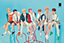 BTS Group Blue 61 x 91.5cm Maxi Poster