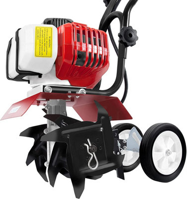 BU-KO 52CC Garden Petrol Tiller Engine 3HP 2 Strokes Lawn Soil Cultivator Rotovator Engine - 4