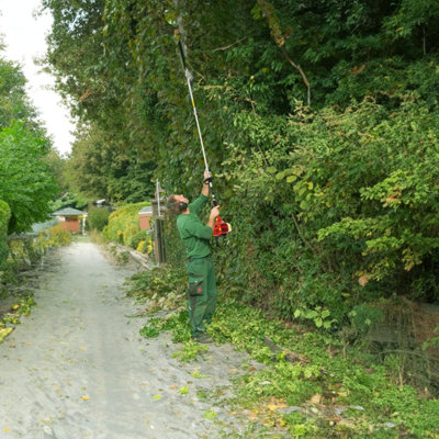 BU-KO 52cc Long Reach Petrol Hedge Trimmer and 3x 75cm Extension Pole - 7