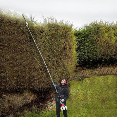 BU-KO 52cc Long Reach Petrol Hedge Trimmer and 3x 75cm Extension Pole - 8