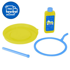 Bubble Ring Make Giant Bubbles Solution & Bubble Wand - Laeto Bubble Waves INCLUDES FREE DELIVERY